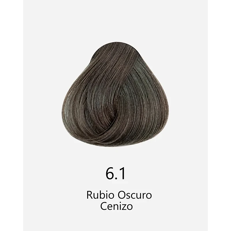 LUXENT Tinte Hypertone 6.1 Rubio Oscuro Cenizo